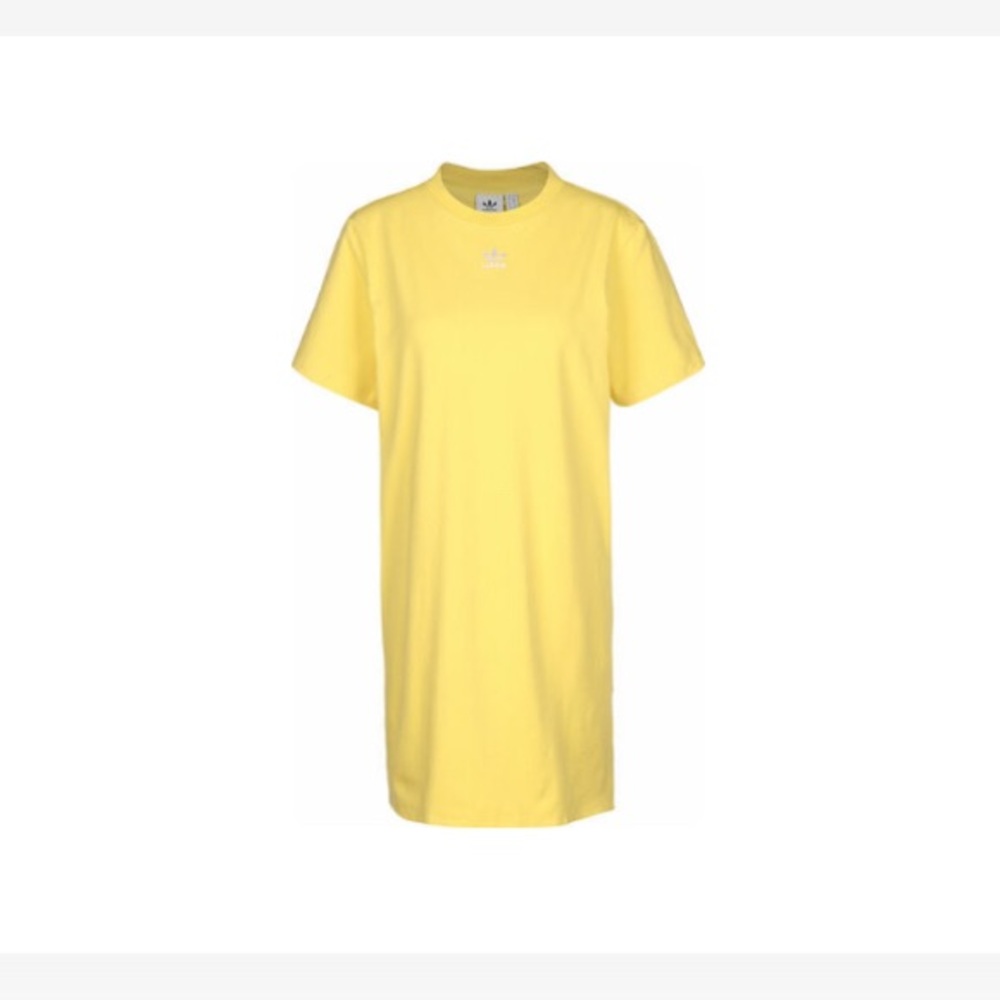Adidas Yellow Crew Neck T-shirt TRF Dress